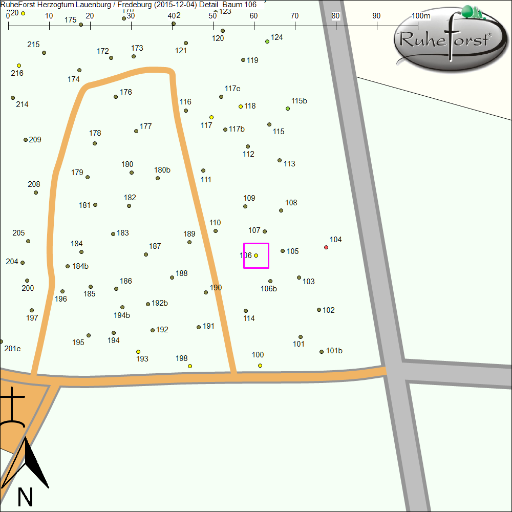 Detailkarte zu Baum 106