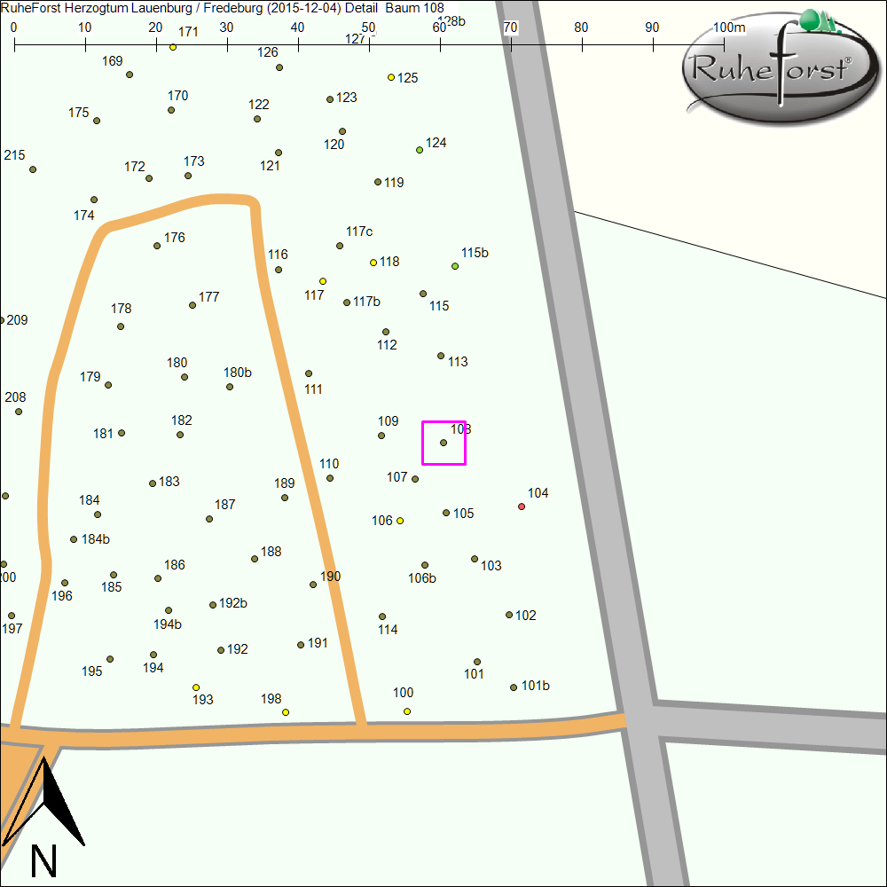 Detailkarte zu Baum 108
