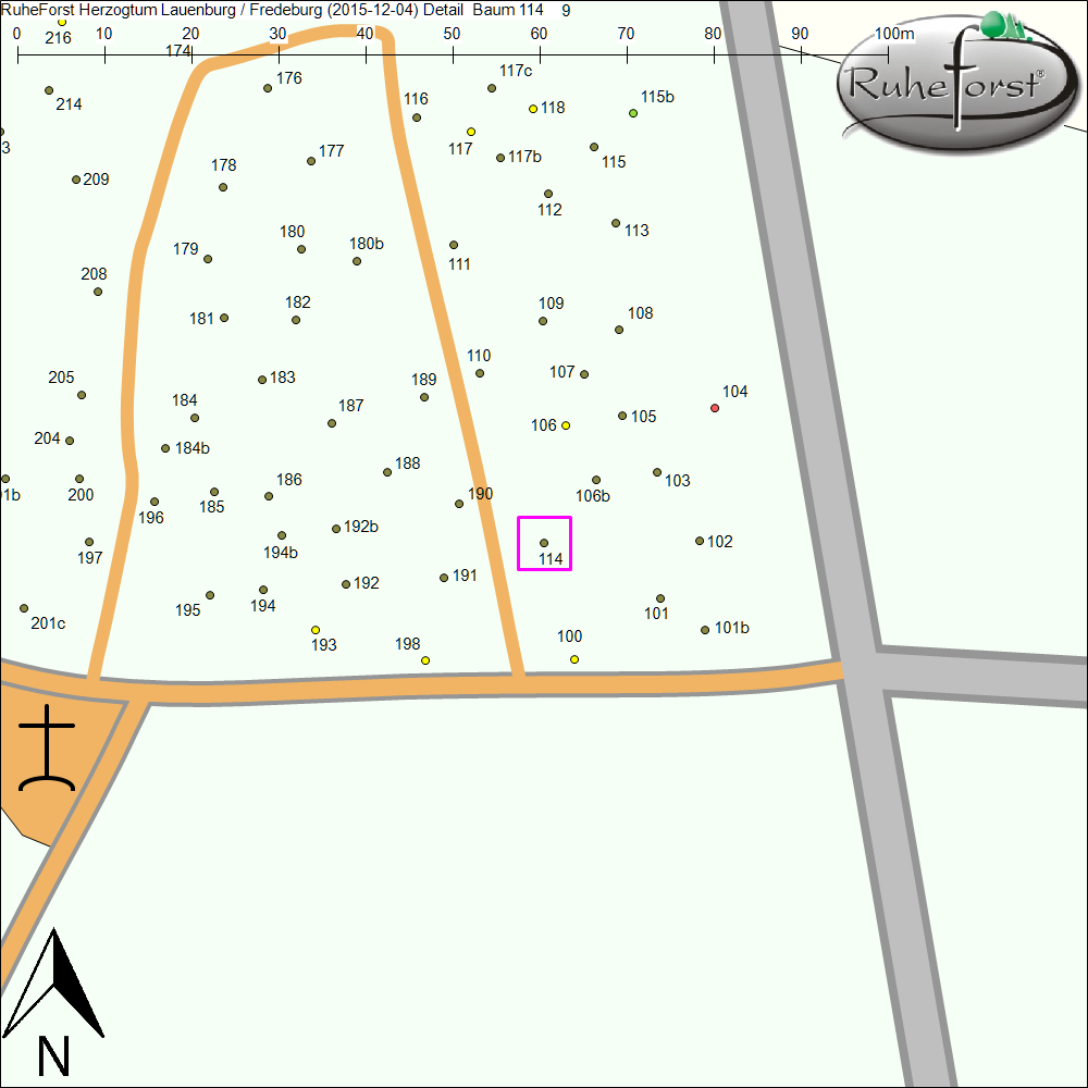 Detailkarte zu Baum 114
