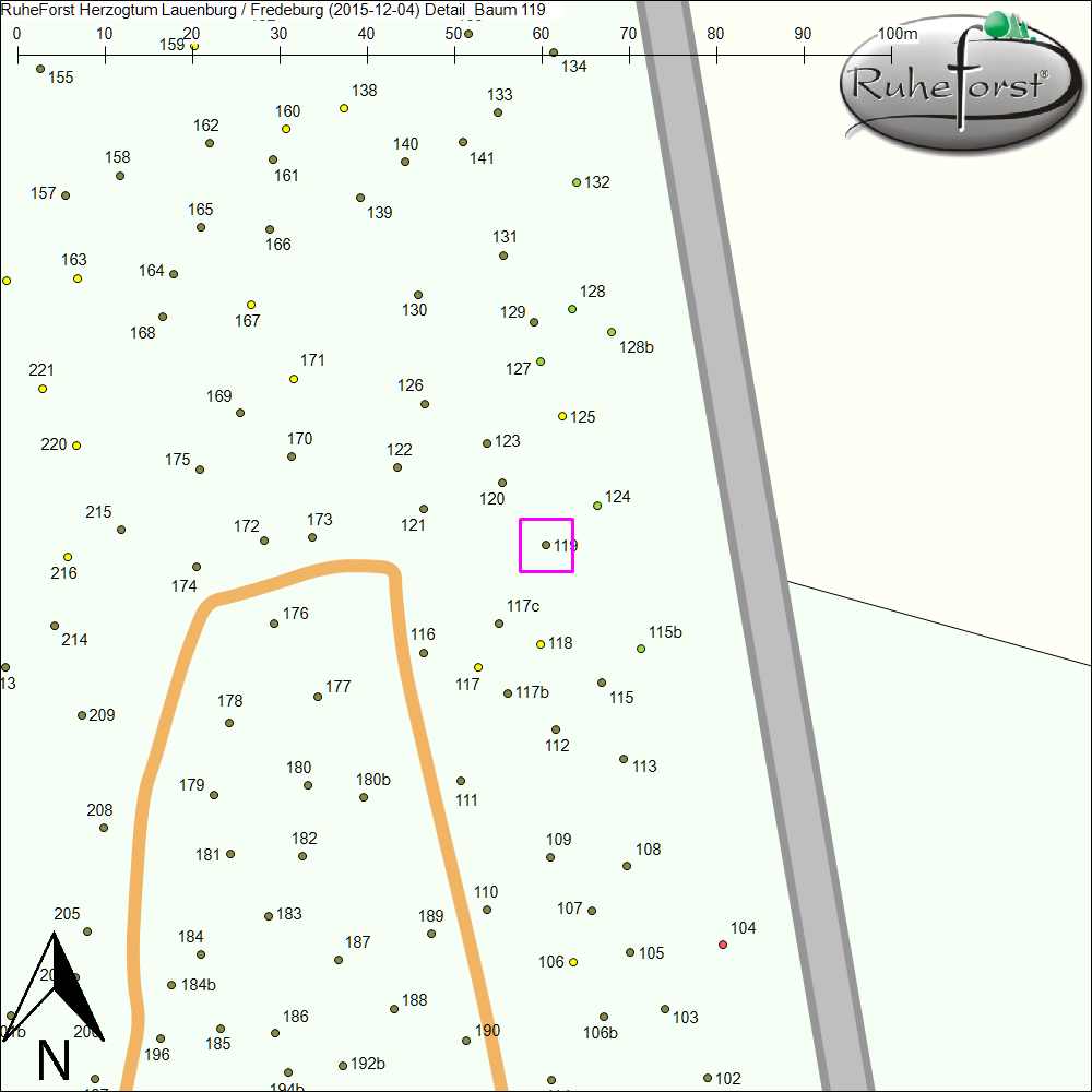 Detailkarte zu Baum 119