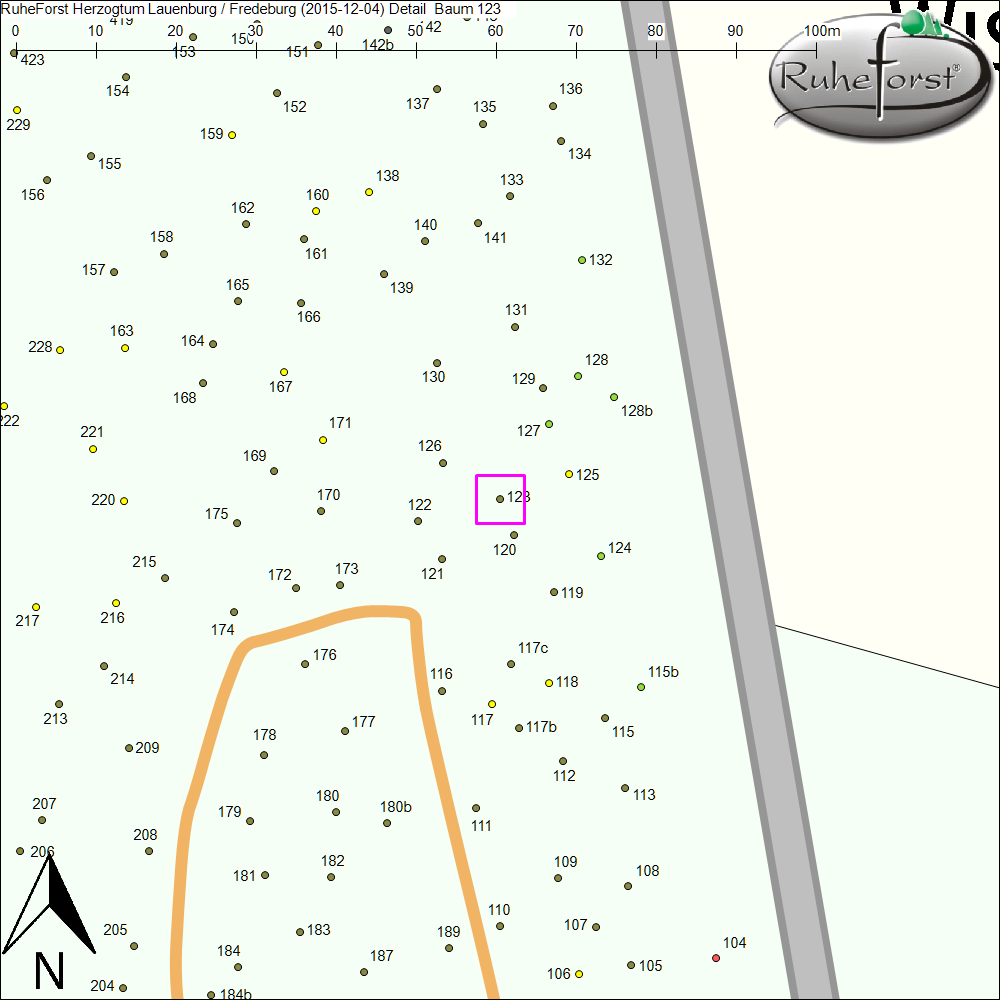 Detailkarte zu Baum 123