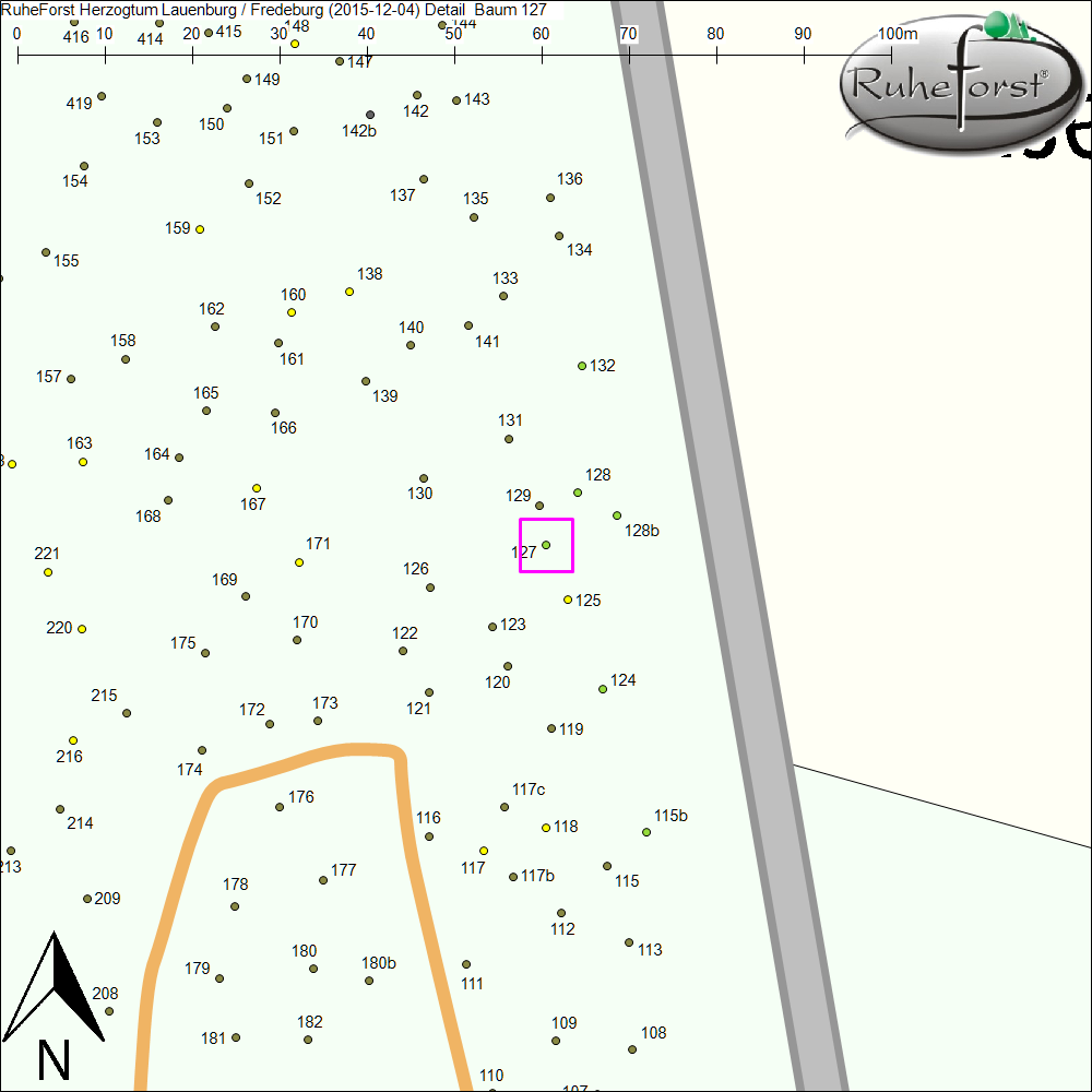 Detailkarte zu Baum 127