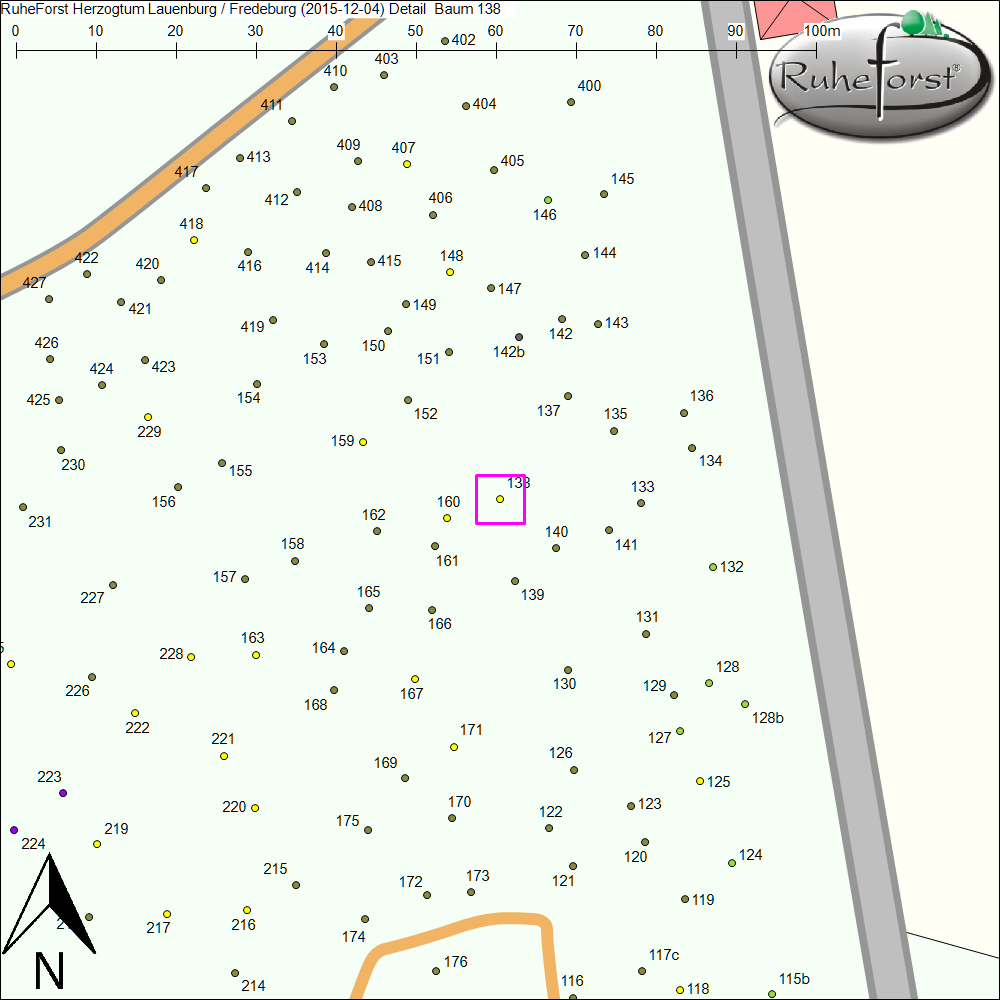 Detailkarte zu Baum 138