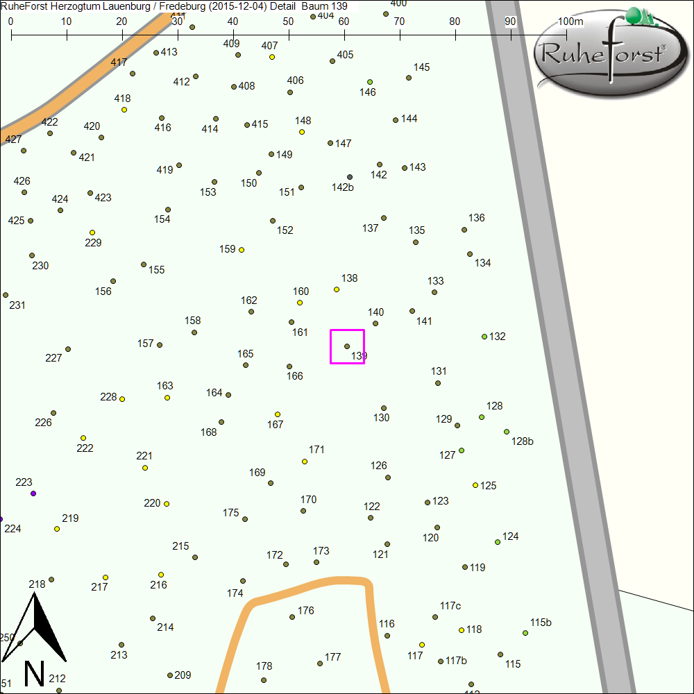Detailkarte zu Baum 139