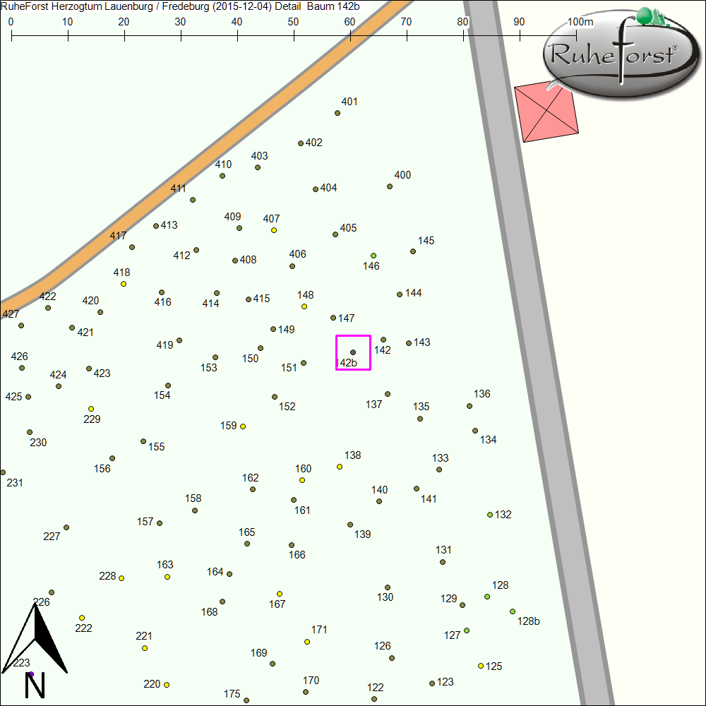 Detailkarte zu Baum 142b