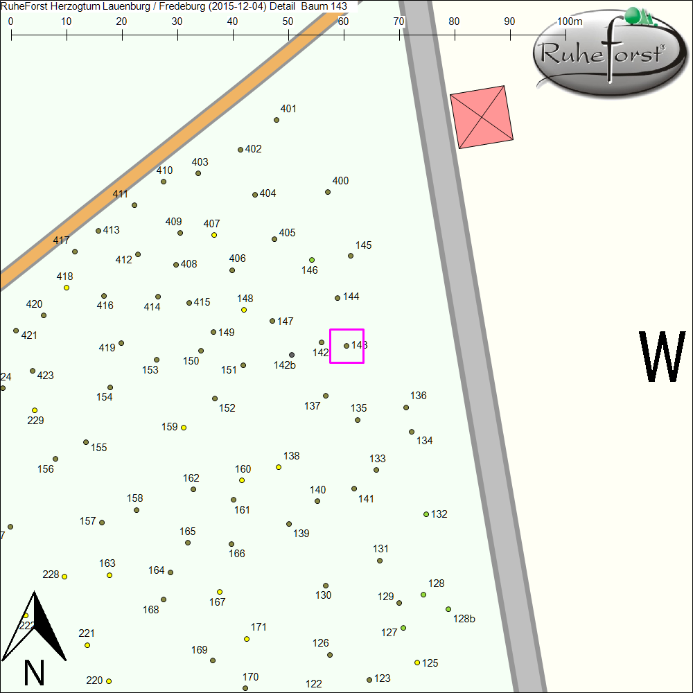 Detailkarte zu Baum 143