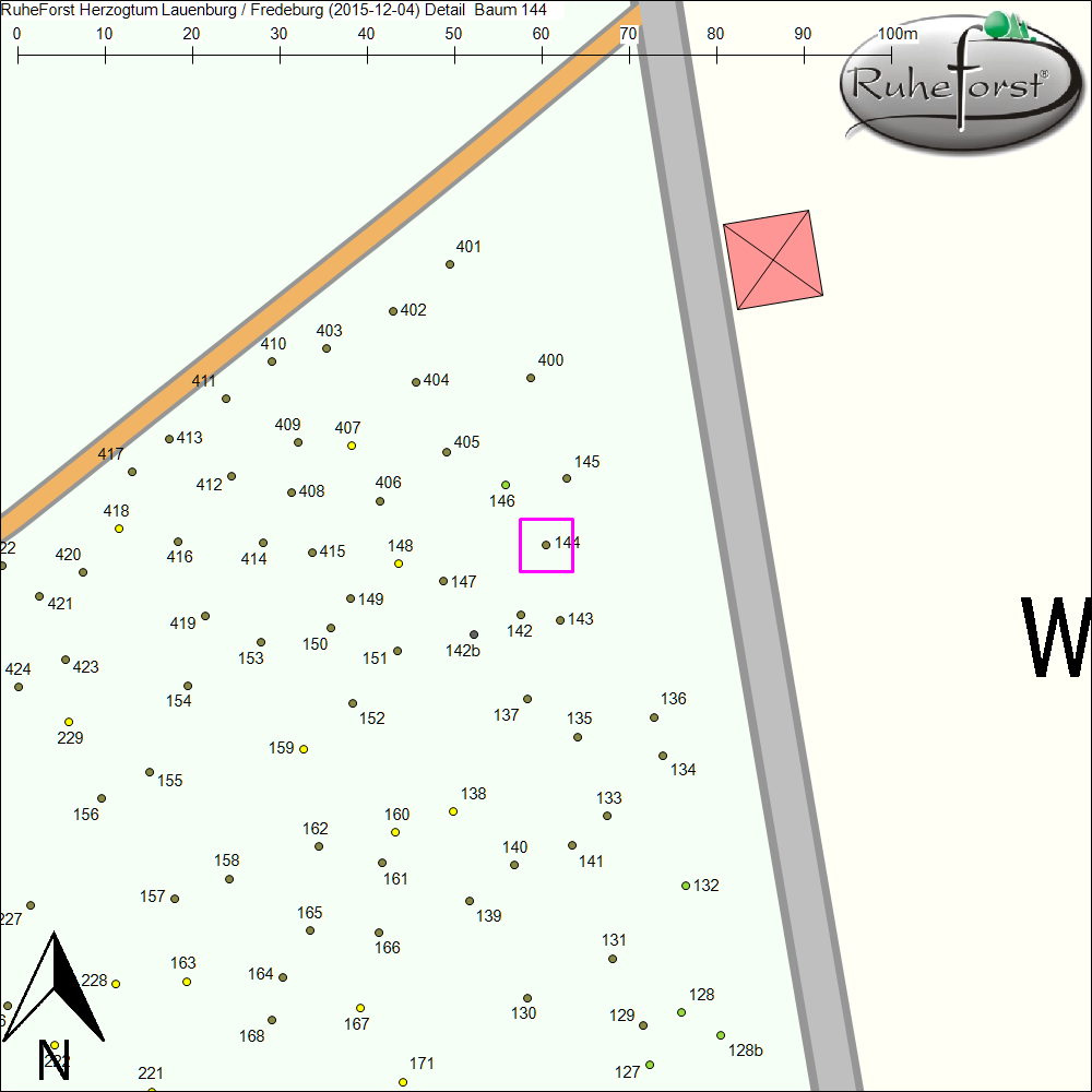 Detailkarte zu Baum 144
