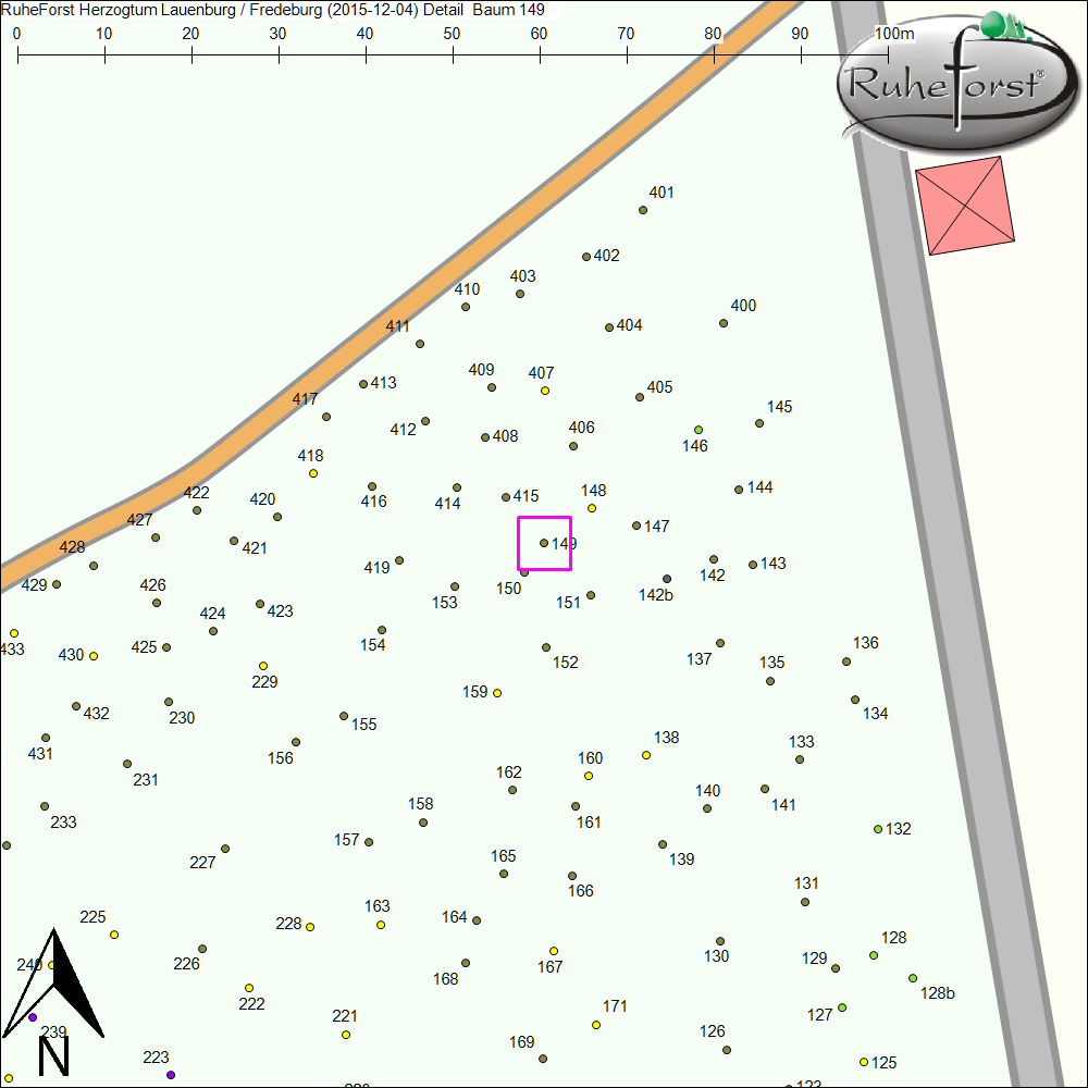 Detailkarte zu Baum 149