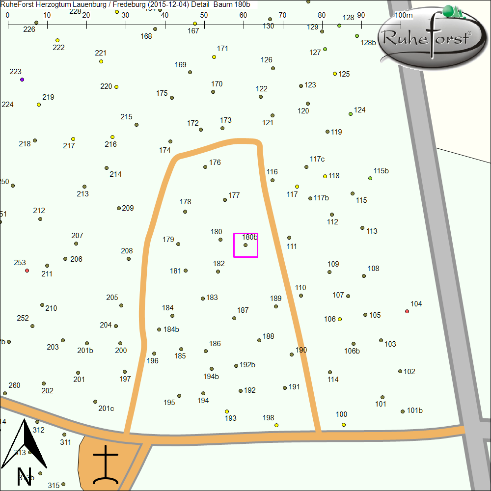 Detailkarte zu Baum 180b