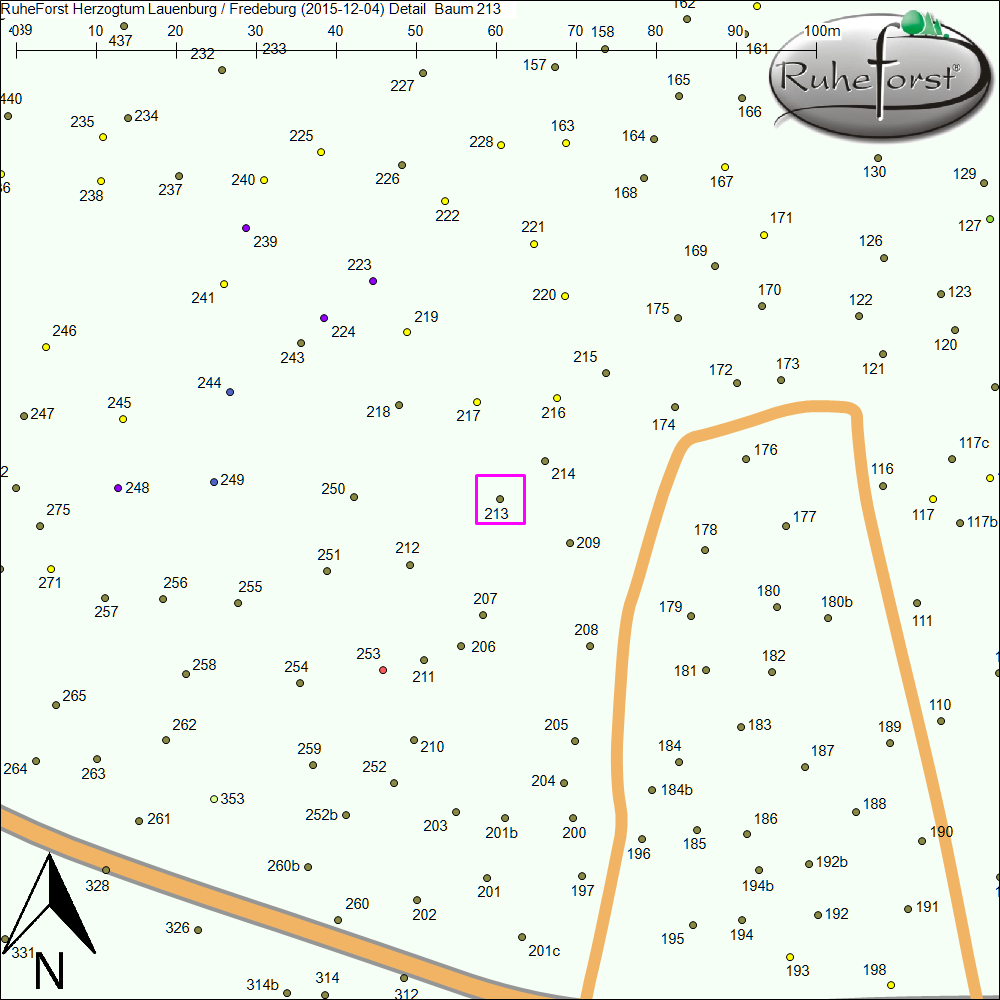 Detailkarte zu Baum 213