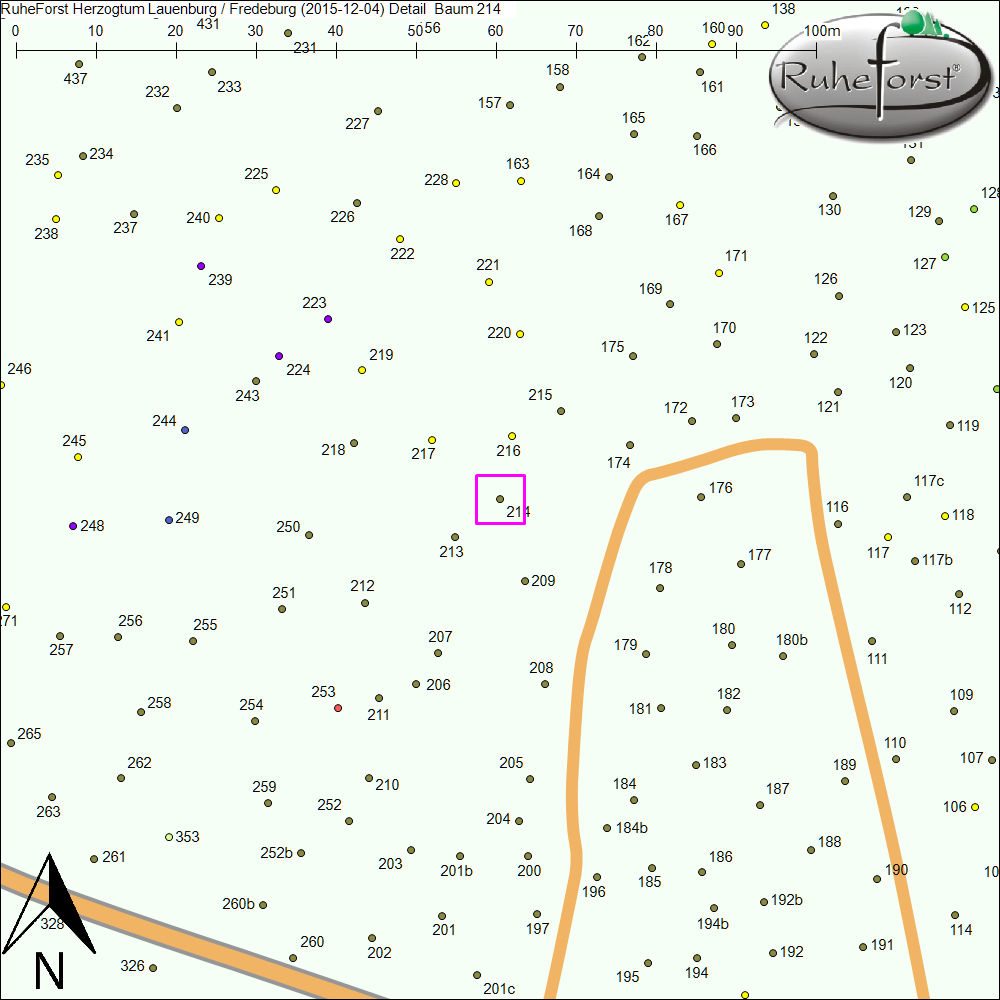Detailkarte zu Baum 214