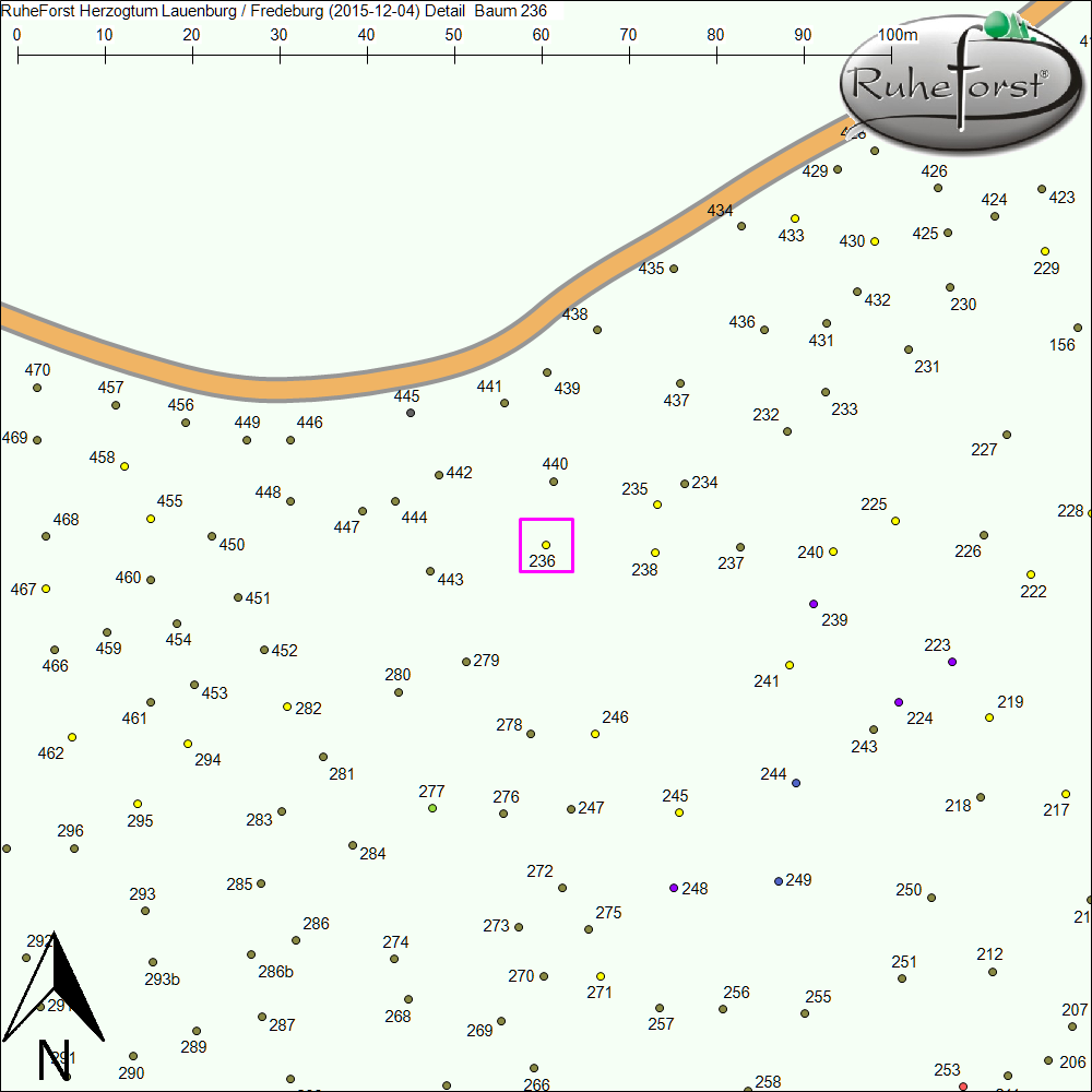 Detailkarte zu Baum 236