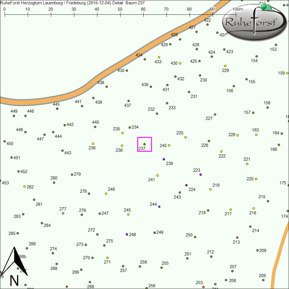 Detailkarte zu Baum 237