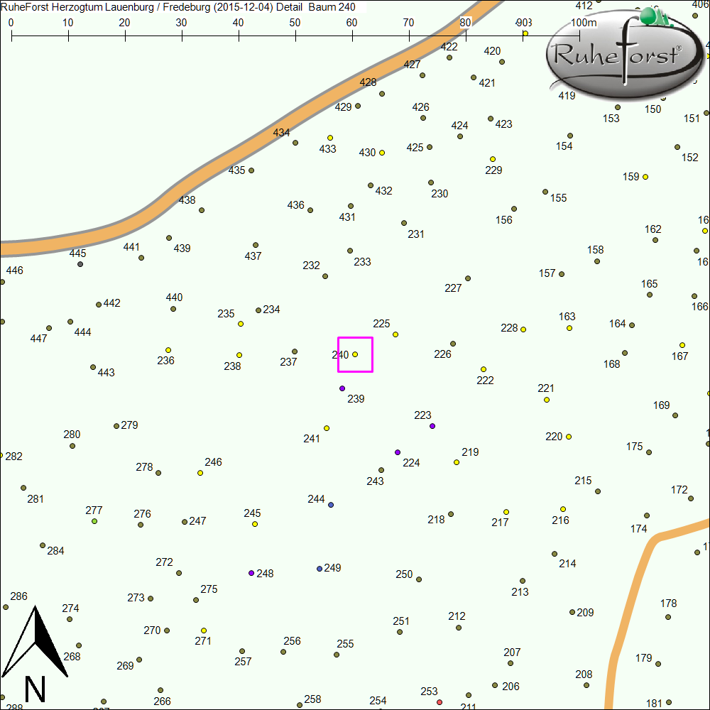 Detailkarte zu Baum 240