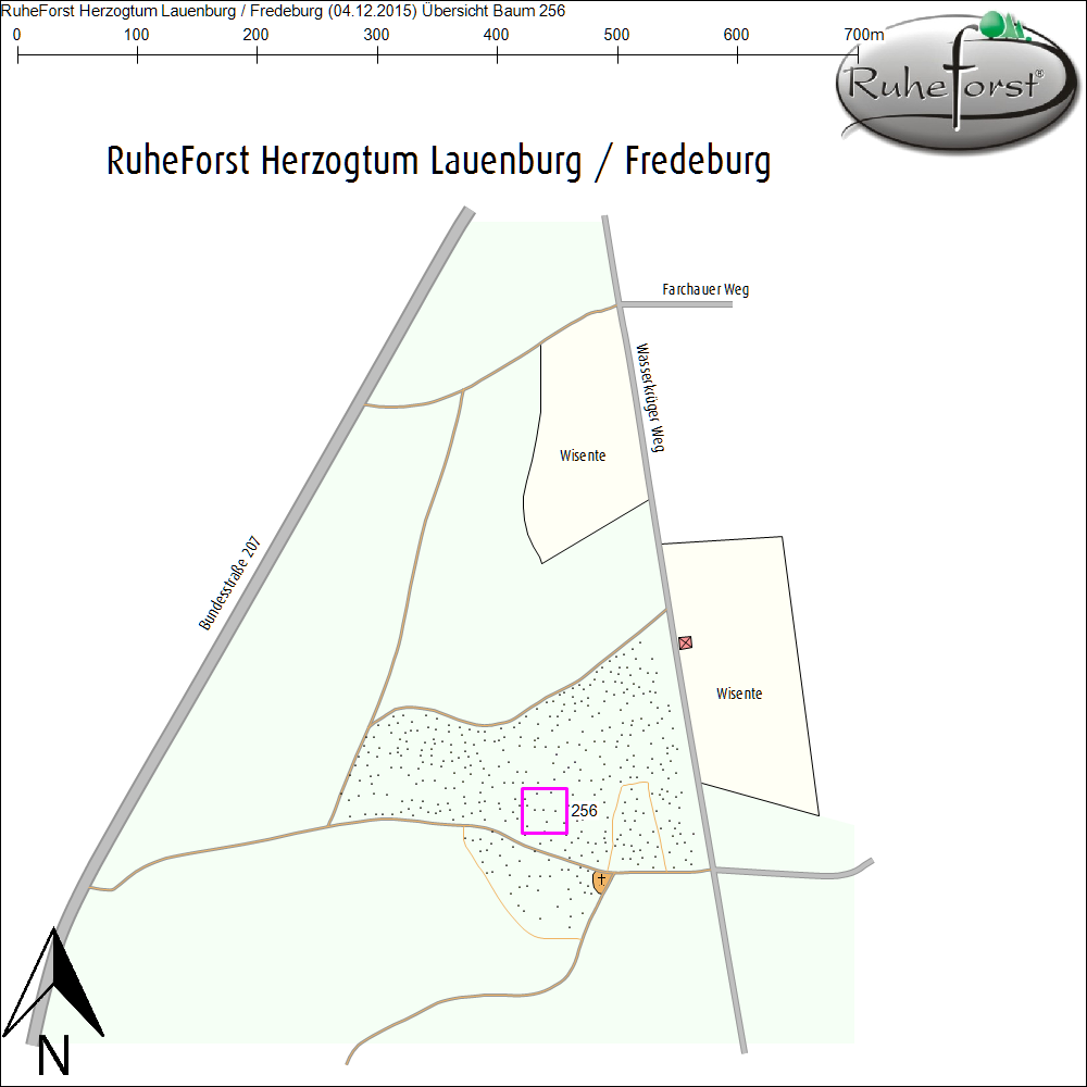 &Uuml;bersichtskarte zu Baum 256