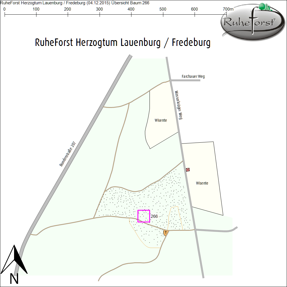 &Uuml;bersichtskarte zu Baum 266