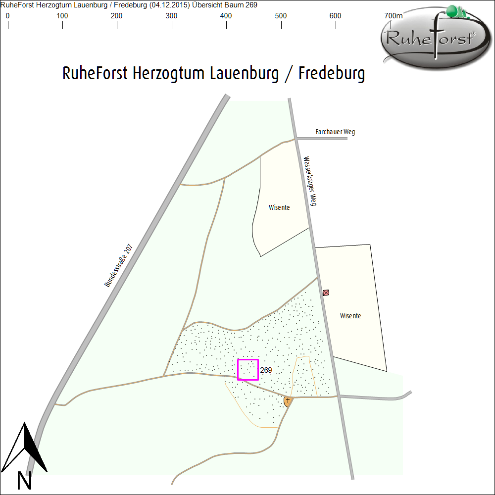 &Uuml;bersichtskarte zu Baum 269
