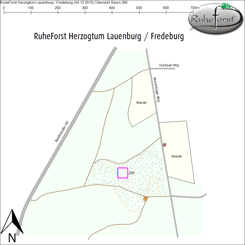&Uuml;bersichtskarte zu Baum 280