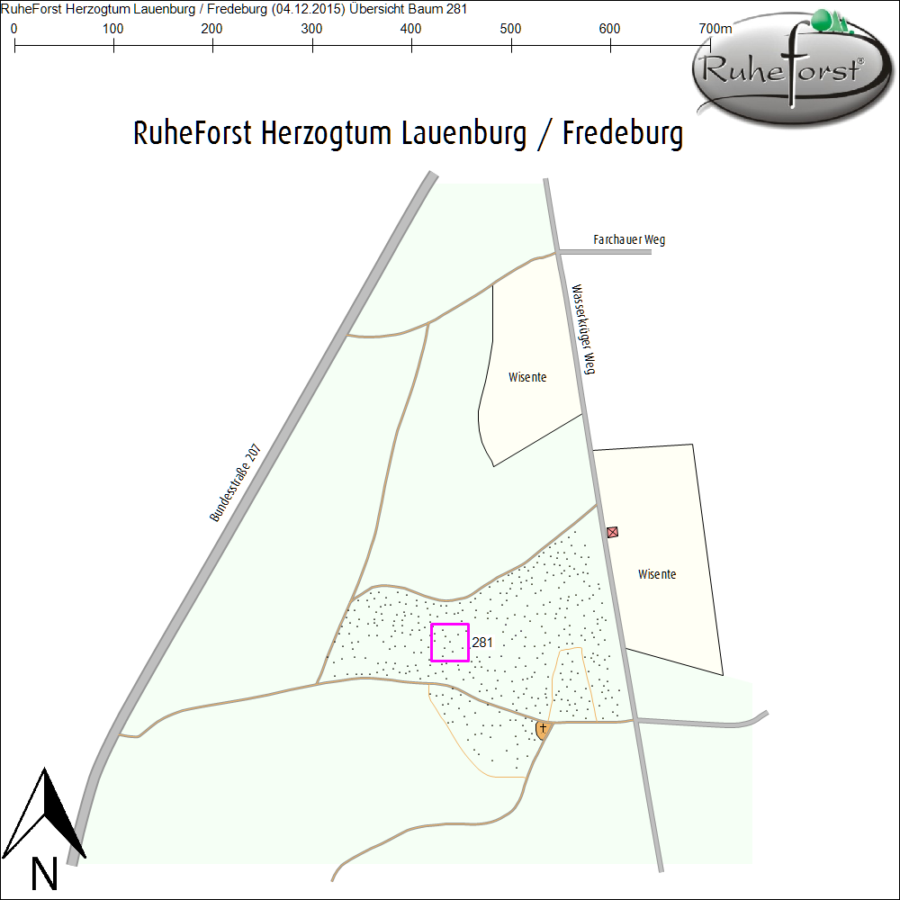 &Uuml;bersichtskarte zu Baum 281