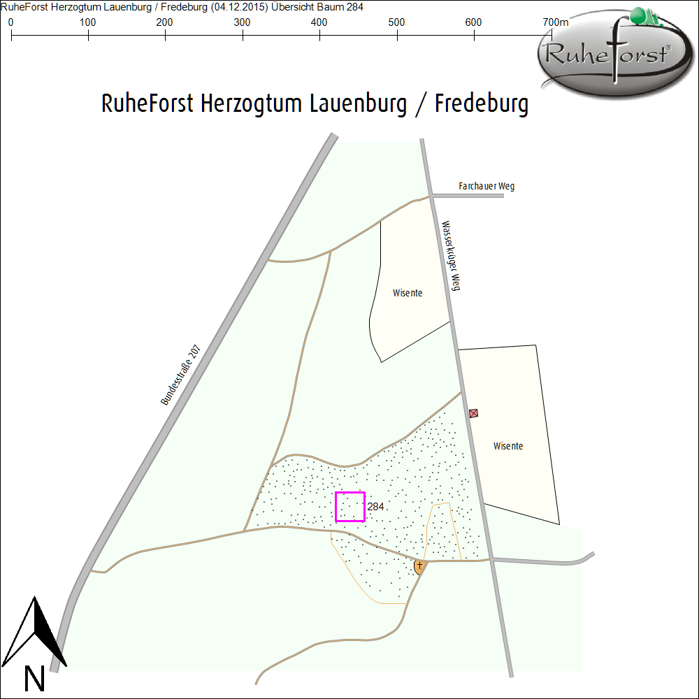 &Uuml;bersichtskarte zu Baum 284