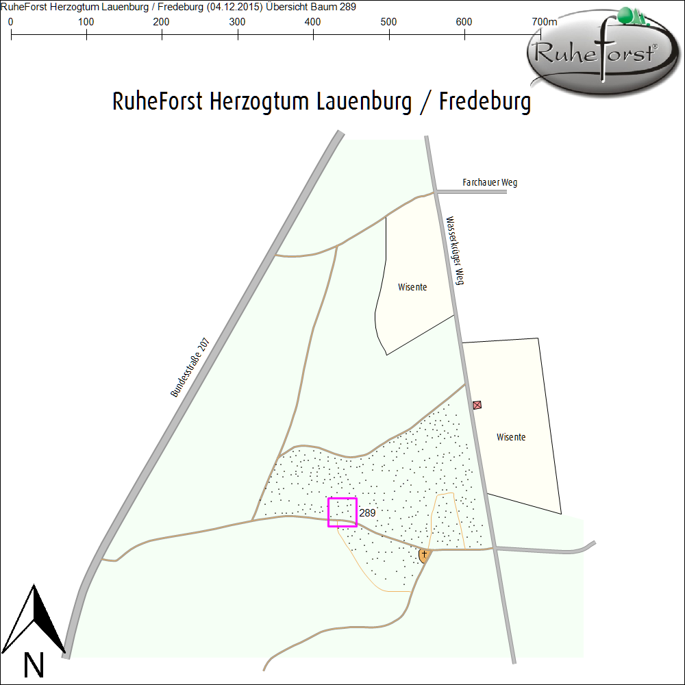 &Uuml;bersichtskarte zu Baum 289