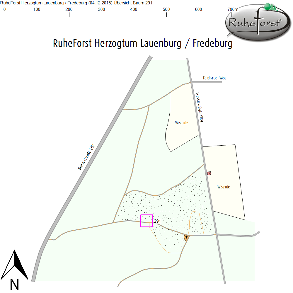 &Uuml;bersichtskarte zu Baum 291