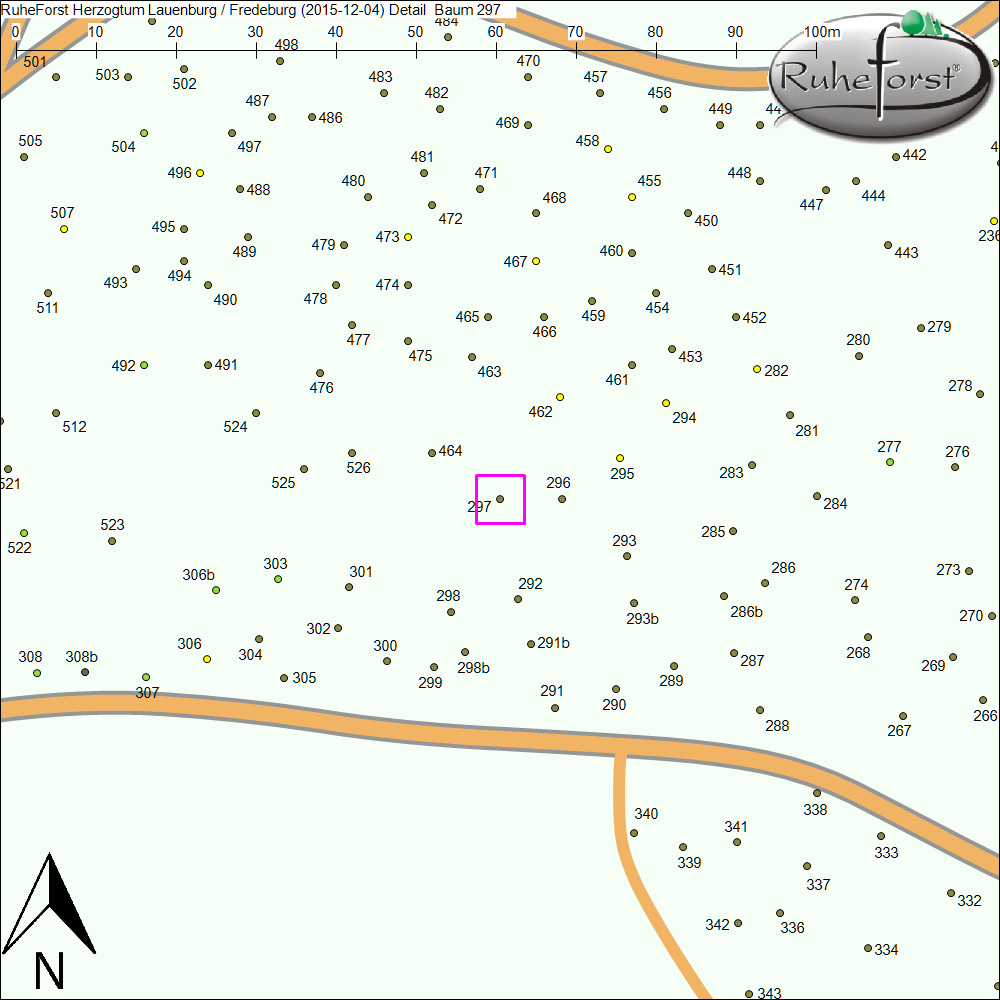 Detailkarte zu Baum 297