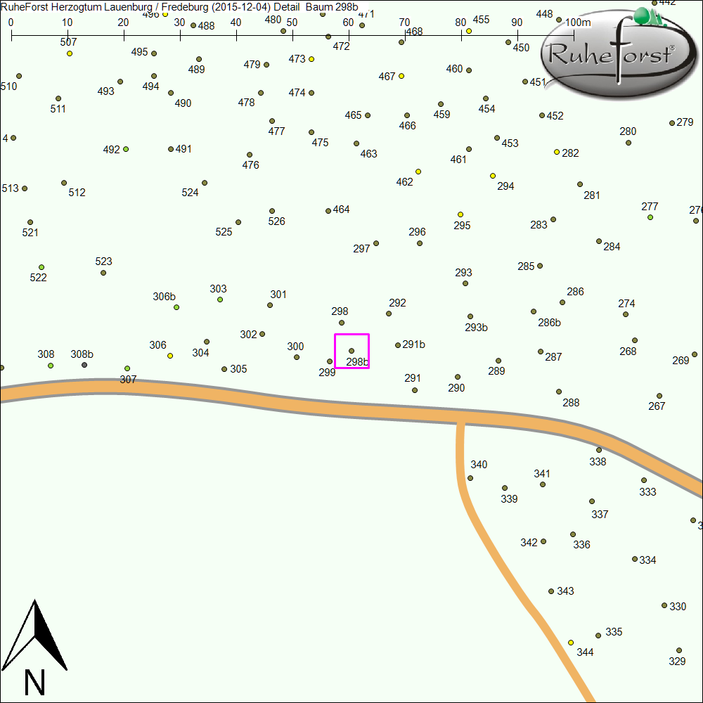 Detailkarte zu Baum 298b