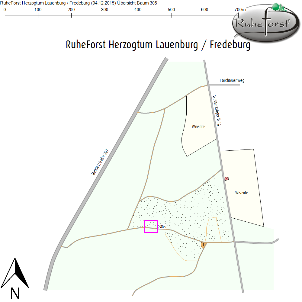 &Uuml;bersichtskarte zu Baum 305
