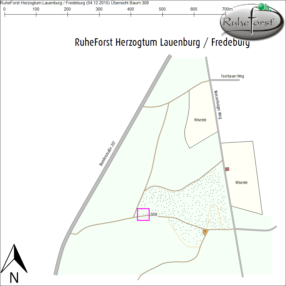 &Uuml;bersichtskarte zu Baum 309