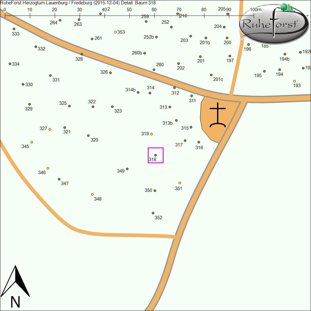 Detailkarte zu Baum 318