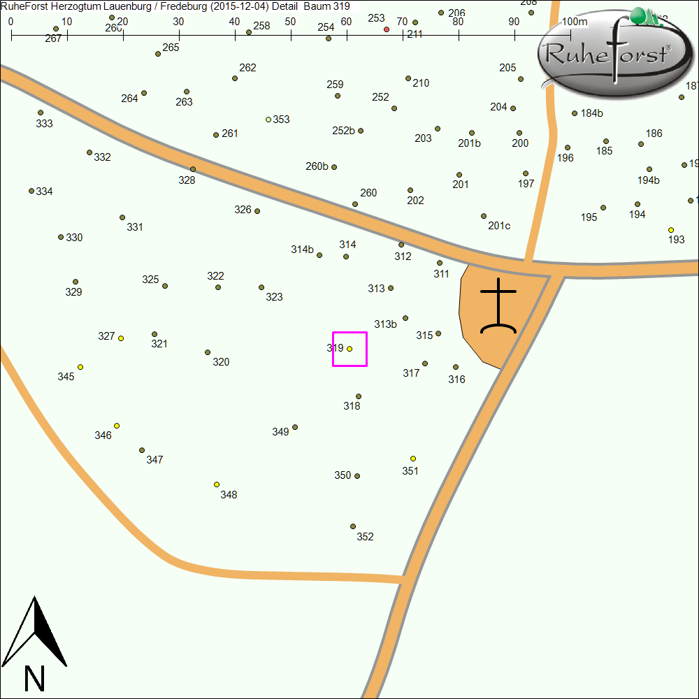 Detailkarte zu Baum 319