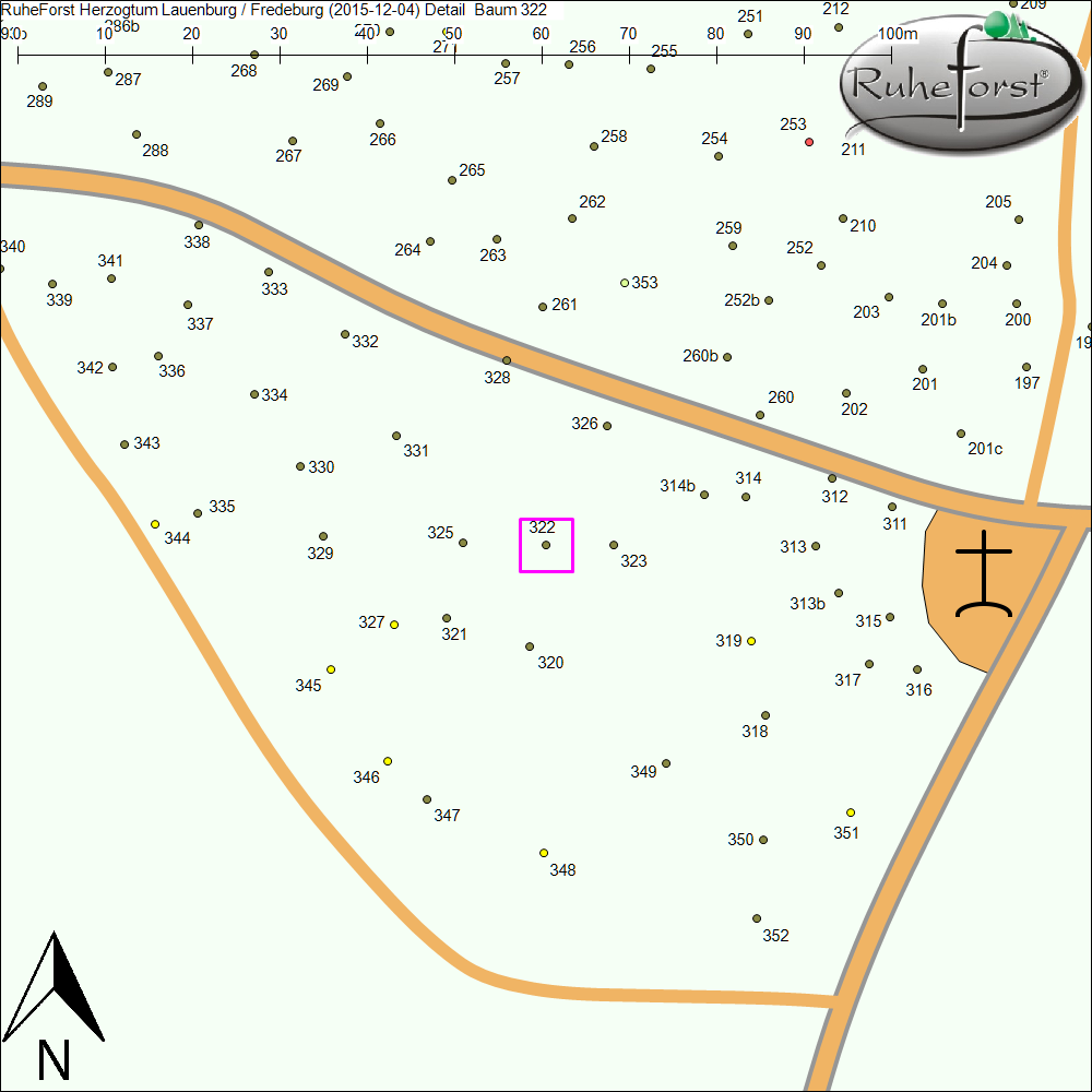 Detailkarte zu Baum 322