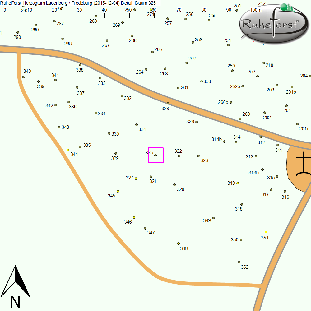 Detailkarte zu Baum 325