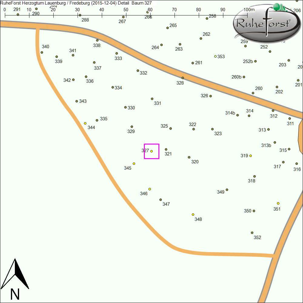 Detailkarte zu Baum 327
