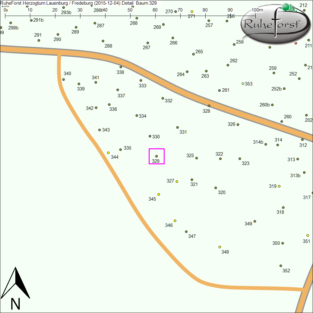 Detailkarte zu Baum 329