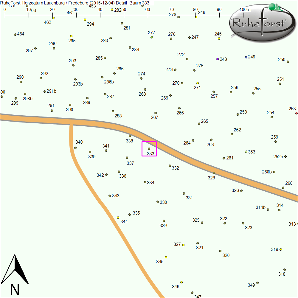 Detailkarte zu Baum 333