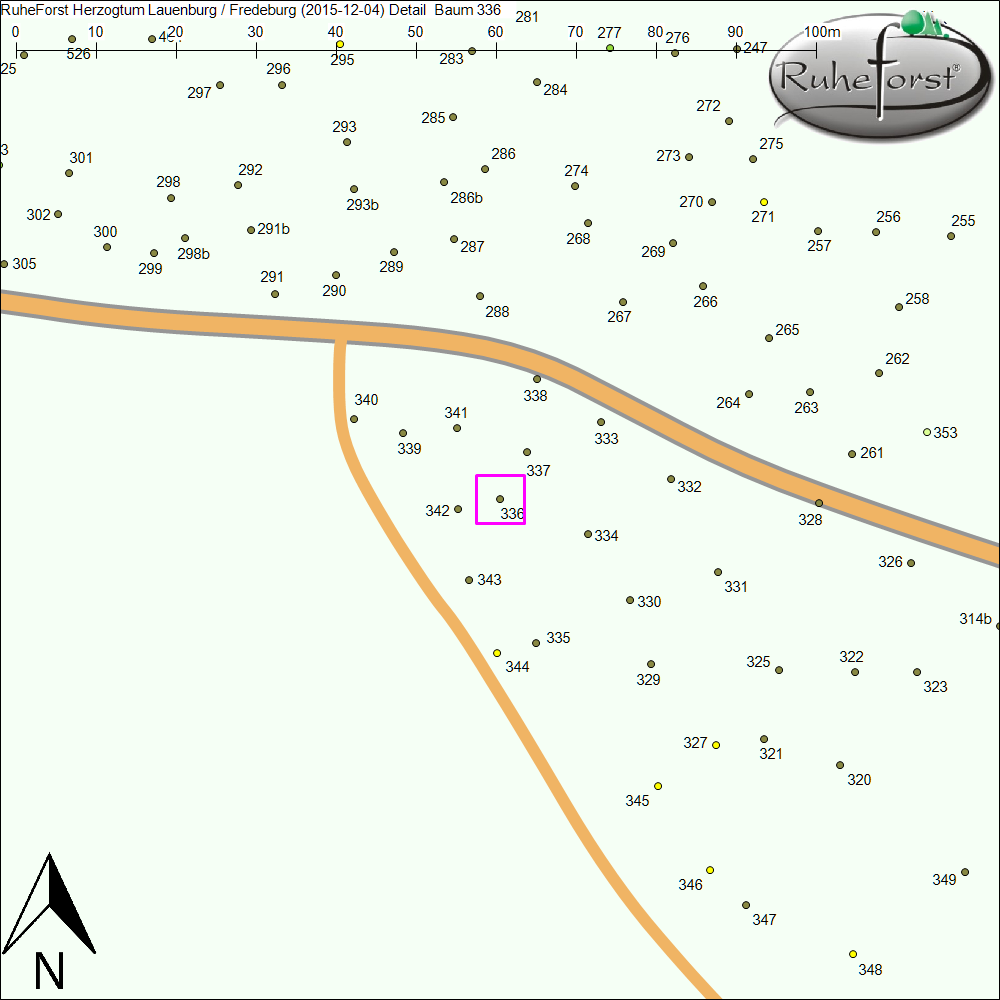 Detailkarte zu Baum 336