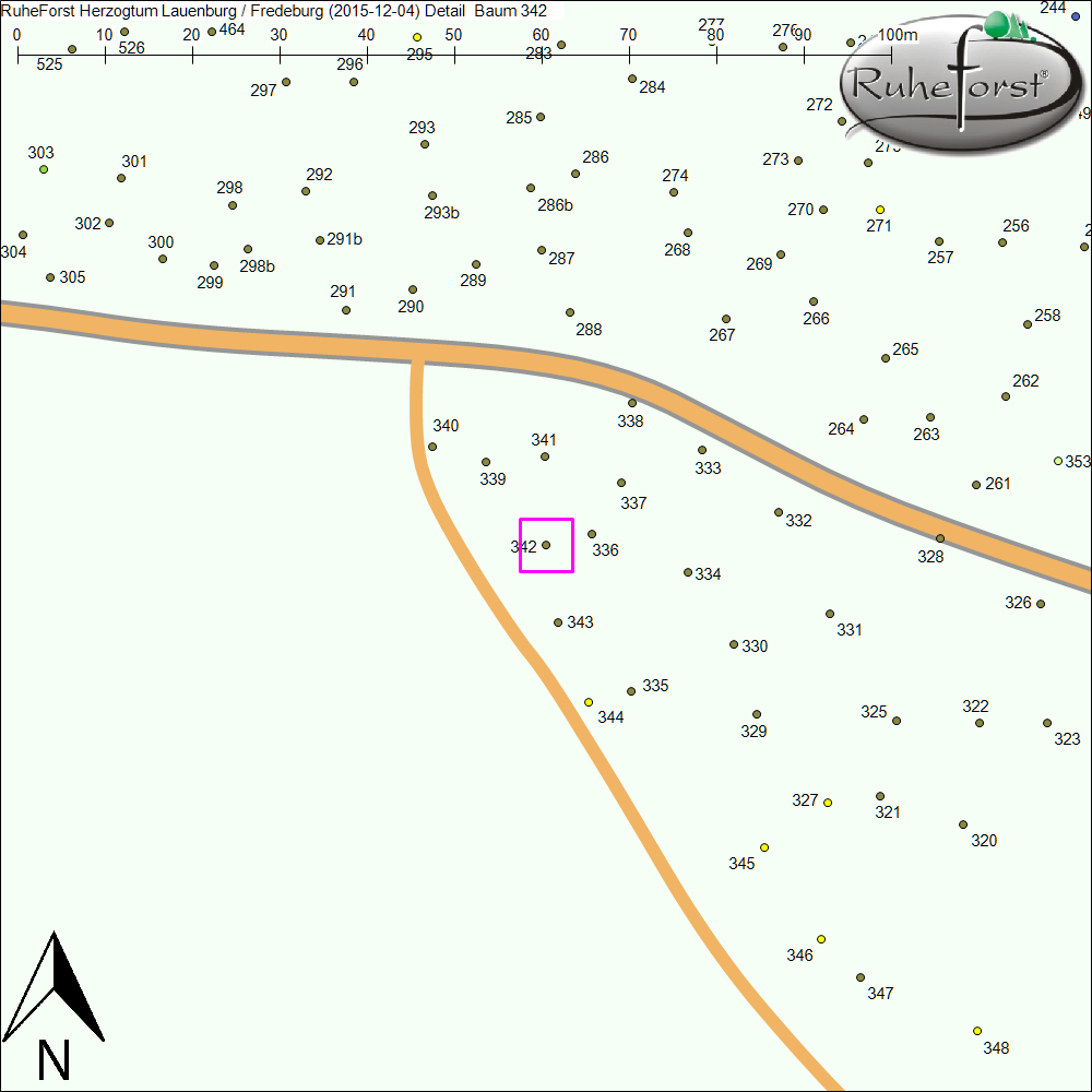 Detailkarte zu Baum 342