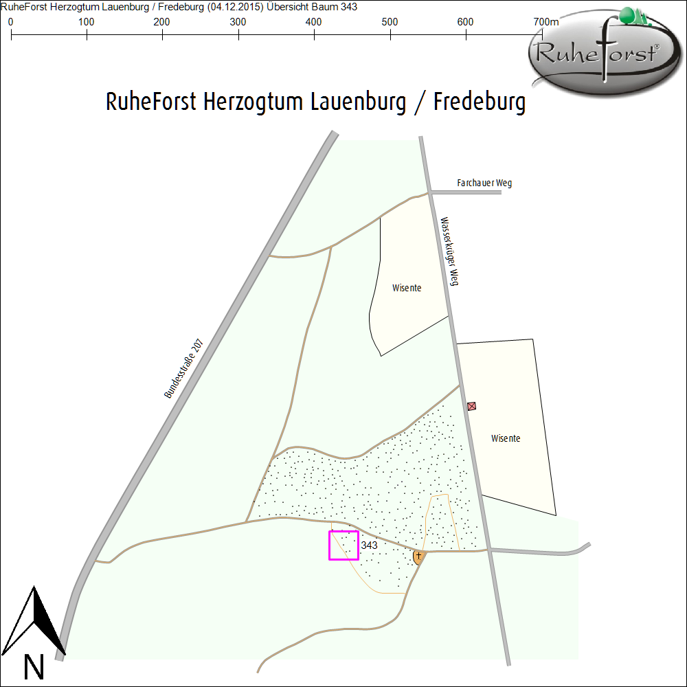 &Uuml;bersichtskarte zu Baum 343