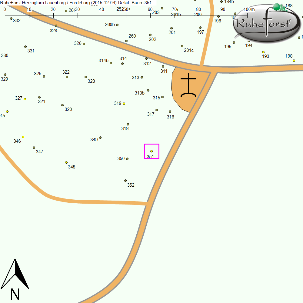 Detailkarte zu Baum 351