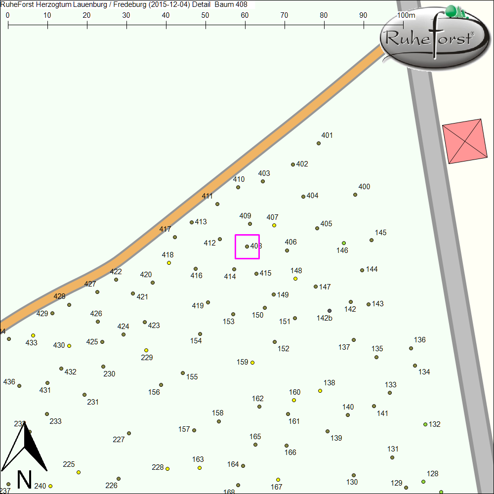 Detailkarte zu Baum 408