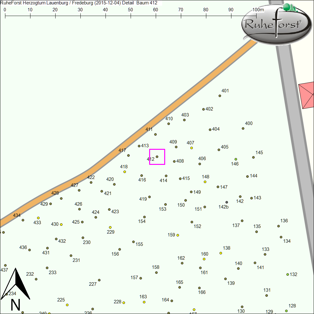 Detailkarte zu Baum 412