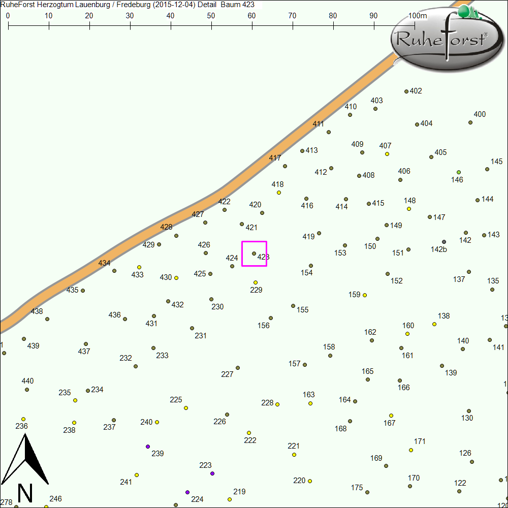 Detailkarte zu Baum 423