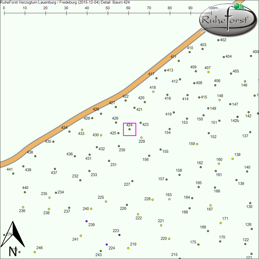 Detailkarte zu Baum 424