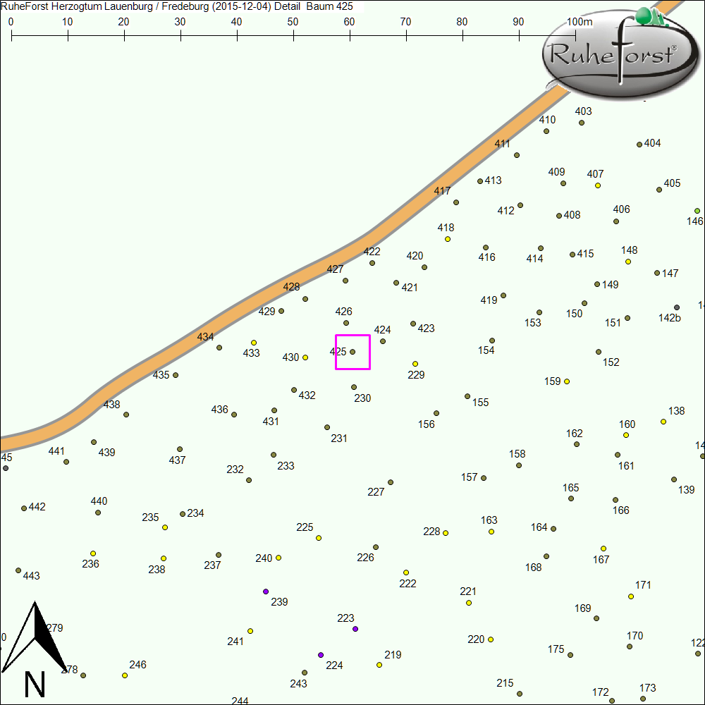 Detailkarte zu Baum 425