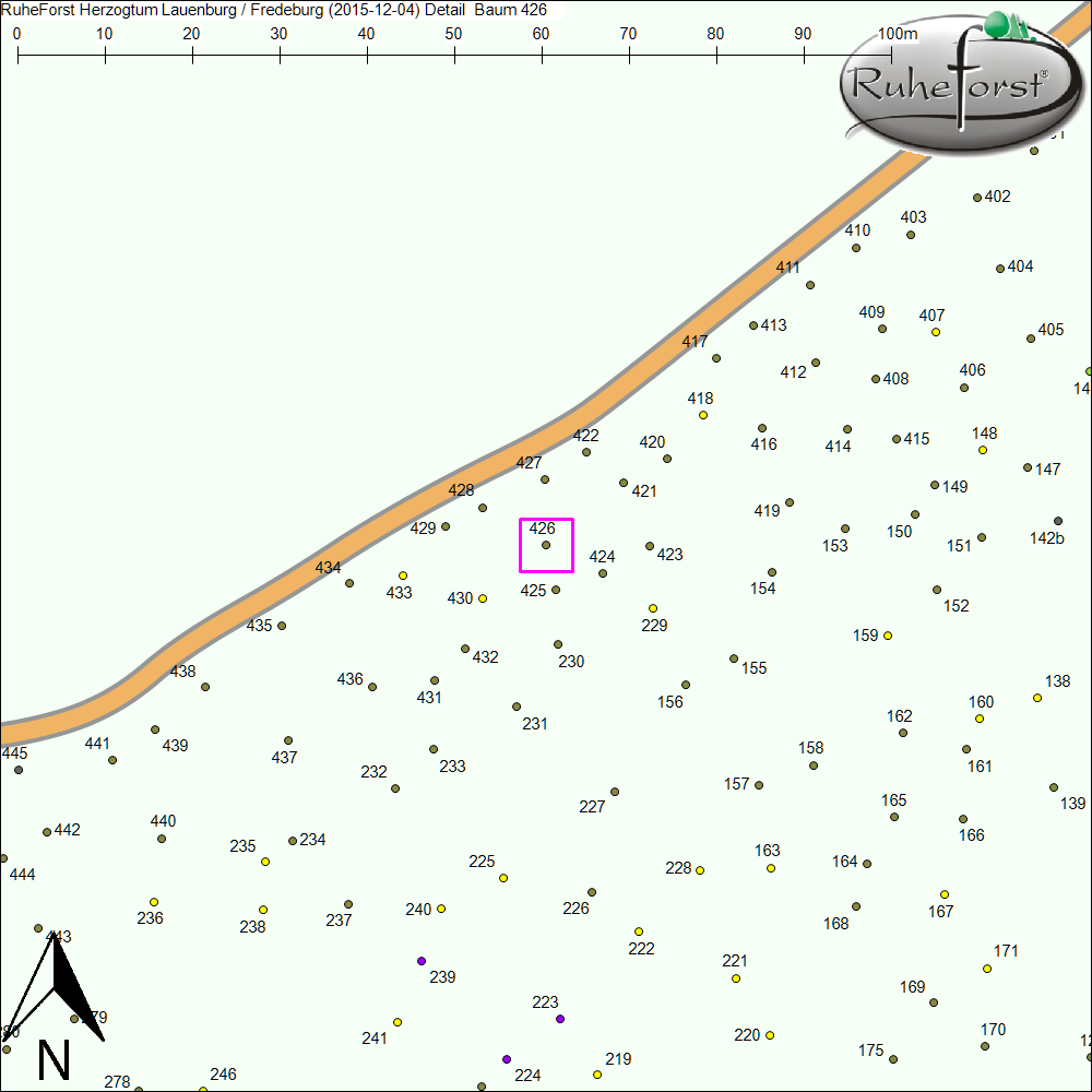 Detailkarte zu Baum 426
