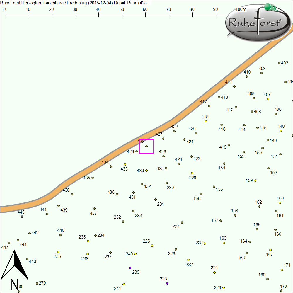 Detailkarte zu Baum 428