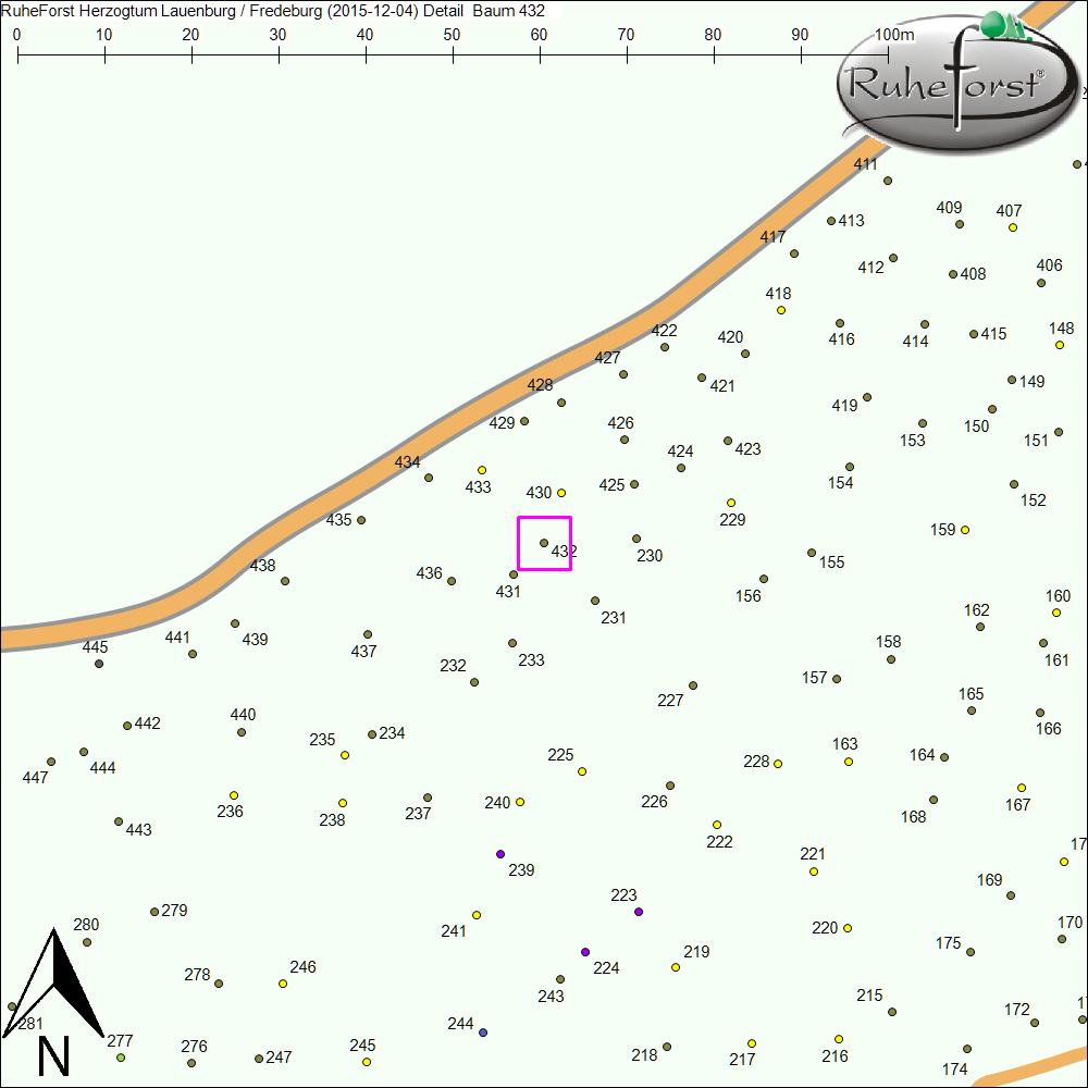 Detailkarte zu Baum 432