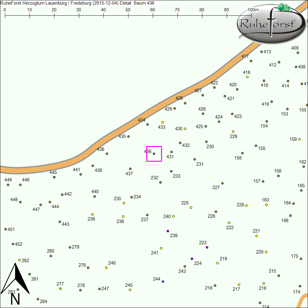 Detailkarte zu Baum 436